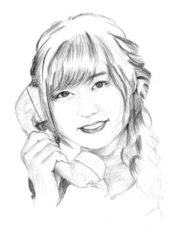 ダイヤル式の電話でもしもし 河村友歌