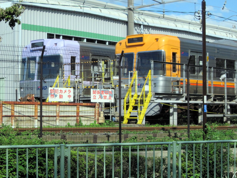 鉄ちゃんでなくても一枚撮りたくなる富士見ヶ丘検車区
