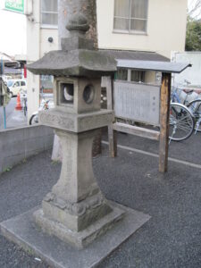 本宿村の常夜灯