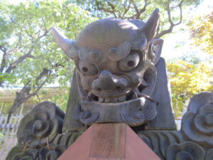 旧本坊表門鬼瓦「阿」形