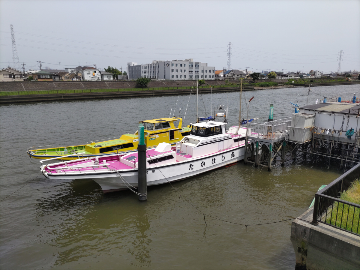 小岩大橋から見た新中川